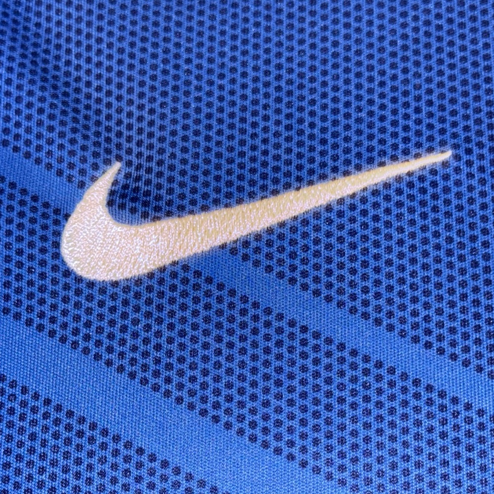 Nike Blue Brazil Training Soccer Jersey - Picture 4 of 14